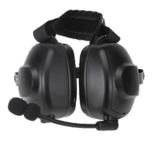 BEHIND THE HEAD H/DUTY HEADSET/VOX, 2 PIN