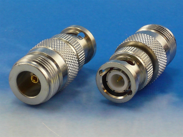 7366 N female / BNC male adaptor