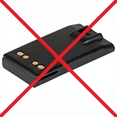 OBSOLETE! FNB-V133LI-UNI Li-Ion 1380mAH (Typical) CE Battery - No longer available from Motorola