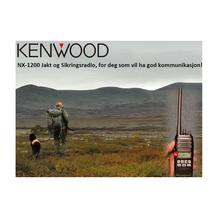 KENWOOD NX-1200DE2 Jakt og sikringsradio