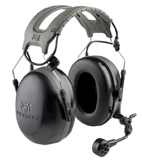 3M™ PELTOR™ Headset CH-3 FLX2 with Built-In PTT, Headband (Cable must be ordered separately.)