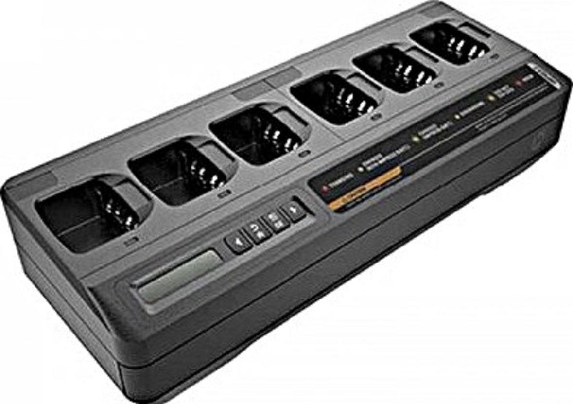 Impres 2 6-Way Multi-Unit Charger with EURO cord for radio or battery
